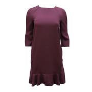 Pre-owned Polyester dresses Marni Pre-owned , Purple , Dames