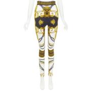 Pre-owned Viscose bottoms Versace Pre-owned , Yellow , Dames