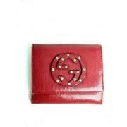 Tweedehands Portemonnees Gucci Vintage , Red , Dames