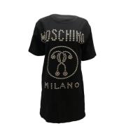 Pre-owned Fabric tops Moschino Pre-Owned , Black , Dames