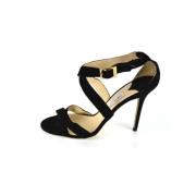 Pre-owned Sandalen Jimmy Choo Pre-owned , Black , Dames