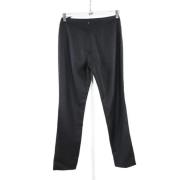 Tweedehands wollen broek Chanel Vintage , Gray , Unisex