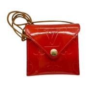 Tweedehands portemonnees Louis Vuitton Vintage , Red , Dames