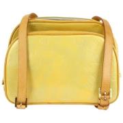 Tweedehands schoudertas Louis Vuitton Vintage , Yellow , Dames