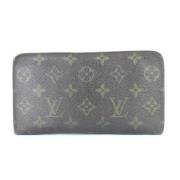 Tweedehands Portemonnees Louis Vuitton Vintage , Brown , Dames