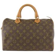 Tweedehands handtas Louis Vuitton Vintage , Brown , Dames