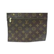 Gebruikte koppeling, Lengte: 8.75 Louis Vuitton Vintage , Brown , Dame...