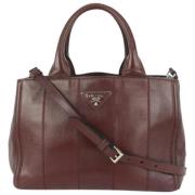 Tweedehands handtas Prada Vintage , Brown , Dames