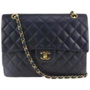 Tweedehands Schoudertas Chanel Vintage , Blue , Dames