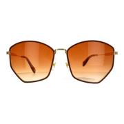 Pre-owned Metal sunglasses Marc Jacobs Pre-owned , Brown , Dames