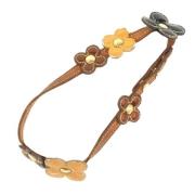 Vintage Leren Armbanden Louis Vuitton Vintage , Brown , Dames