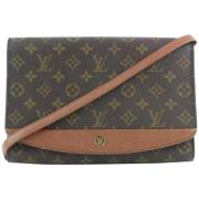 Tweedehands schoudertas Louis Vuitton Vintage , Brown , Unisex