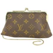 Canvas Tassen - Tweedehands, 7.2 Lengte Louis Vuitton Vintage , Brown ...