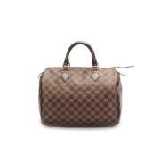 Pre-owned Canvas louis-vuitton-bags Louis Vuitton Vintage , Brown , Da...