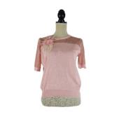 Pre-owned Fabric tops Miu Miu Pre-owned , Pink , Dames