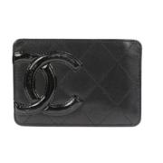 Italiaanse leren portemonnees, tweedehands, 4.2 lengte Chanel Vintage ...