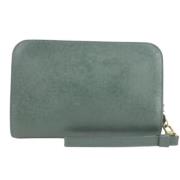 Tweedehands portemonnees Louis Vuitton Vintage , Green , Dames