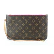 Vintage Portemonnees Louis Vuitton Vintage , Brown , Dames