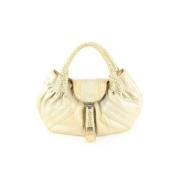 Voldoende lederen fendi-bags Fendi Vintage , Beige , Dames