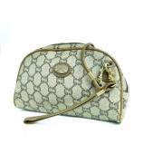 Tweedehands schoudertas Louis Vuitton Vintage , Green , Dames