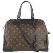 Tweedehands handtas Louis Vuitton Vintage , Brown , Dames