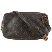 Canvas Vintage Tassen Louis Vuitton Vintage , Brown , Dames