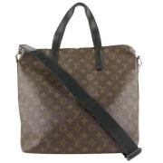 Coated Canvas LV Tassen Louis Vuitton Vintage , Brown , Dames