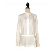 Uitstekende Staat Top Gucci Vintage , White , Dames