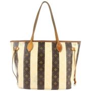 Vintage Boodschappentas Louis Vuitton Vintage , Brown , Dames