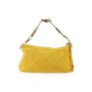 Tweedehands handtas Louis Vuitton Vintage , Yellow , Dames