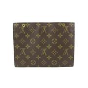 Tweedehands Canvas Tassen, Lengte: 8.75 Louis Vuitton Vintage , Brown ...