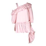 Pre-owned Cotton tops Alexander McQueen Pre-owned , Pink , Dames