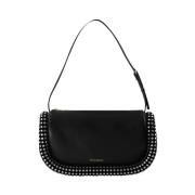 Pre-owned Leather handbags JW Anderson Pre-owned , Black , Dames