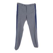 Pre-owned Wool bottoms Valentino Vintage , Gray , Heren
