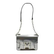 Pre-owned Leather shoulder-bags Proenza Schouler Pre-owned , Gray , Da...