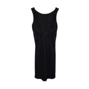 Pre-owned Polyester dresses Armani Pre-owned , Black , Dames