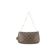 Tweedehands schoudertas Louis Vuitton Vintage , Brown , Dames