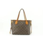 Pre-owned Draagtas Louis Vuitton Vintage , Brown , Dames