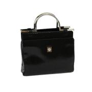 Pre-owned Leather handbags Versace Pre-owned , Black , Dames