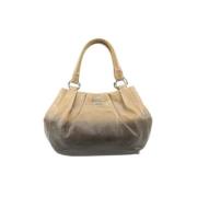 Tweedehands schoudertas Prada Vintage , Beige , Dames