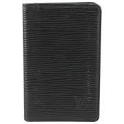 Tweedehands portemonnees Louis Vuitton Vintage , Black , Dames