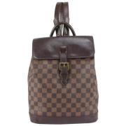 Tweedehands rugzak Louis Vuitton Vintage , Brown , Dames