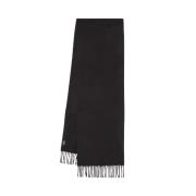 Zwarte Wollen Sjaal A.p.c. , Black , Unisex