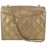 Tweedehands Schoudertas Chanel Vintage , Brown , Dames