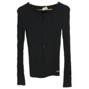 Pre-owned Wool tops Dolce & Gabbana Pre-owned , Black , Dames