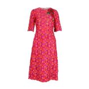 Pre-owned Polyester dresses Dolce & Gabbana Pre-owned , Red , Dames