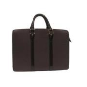 Pre-owned Leather louis-vuitton-bags Louis Vuitton Vintage , Brown , D...