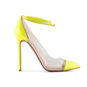 Pre-owned Pumps Christian Louboutin Pre-owned , Yellow , Dames