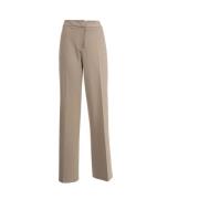 Broek met verborgen rits en norHeren pasvorm Le Tricot Perugia , Beige...