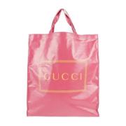 Tweedehands gecoate canvas tassen Gucci Vintage , Pink , Dames